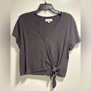 Madewell size L casual black top